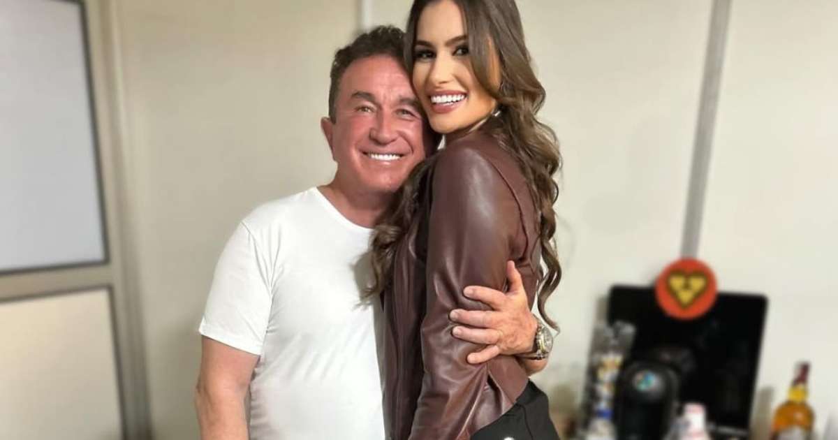 Esposa de Amado Batista posta fotos antigas e diz se já fez plásticas: ‘Me assustei