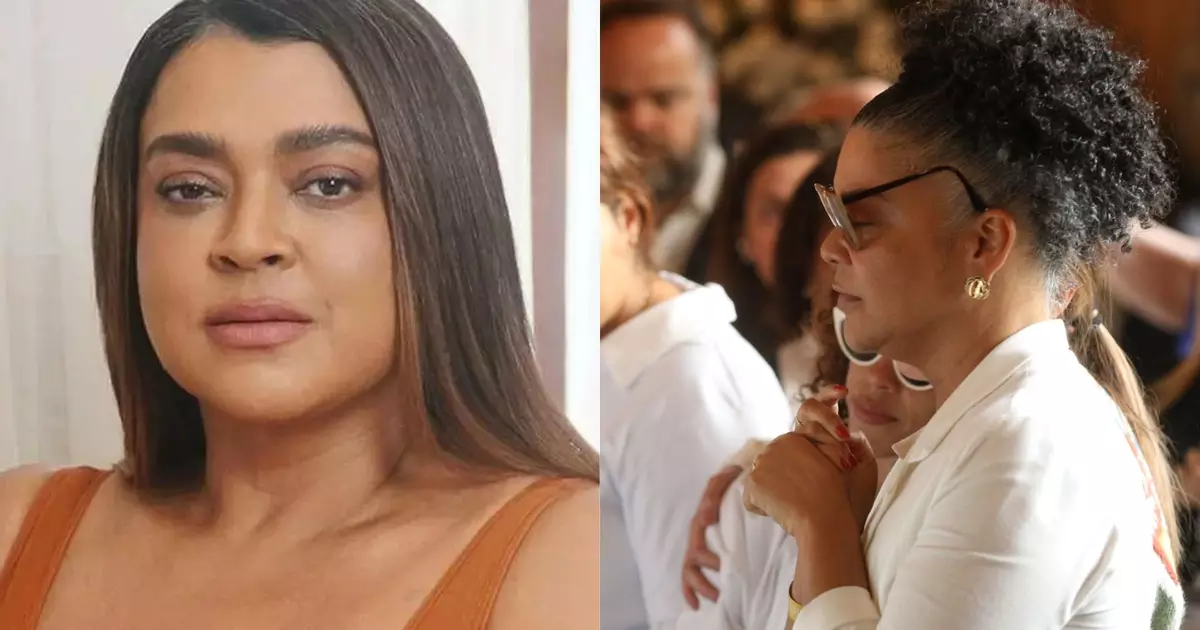 Irmã de Preta Gil, Maria chora diante de caixão e é acolhida por familiares