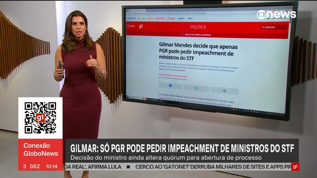 STF vai analisar na próxima semana decisão de Gilmar que restringiu denúncias contra ministros G1