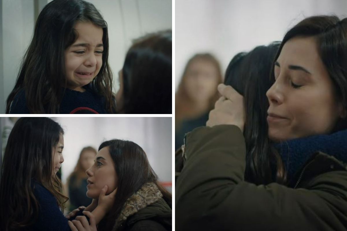 Mãe: Zeynep se apavora com medo de perder a filha 