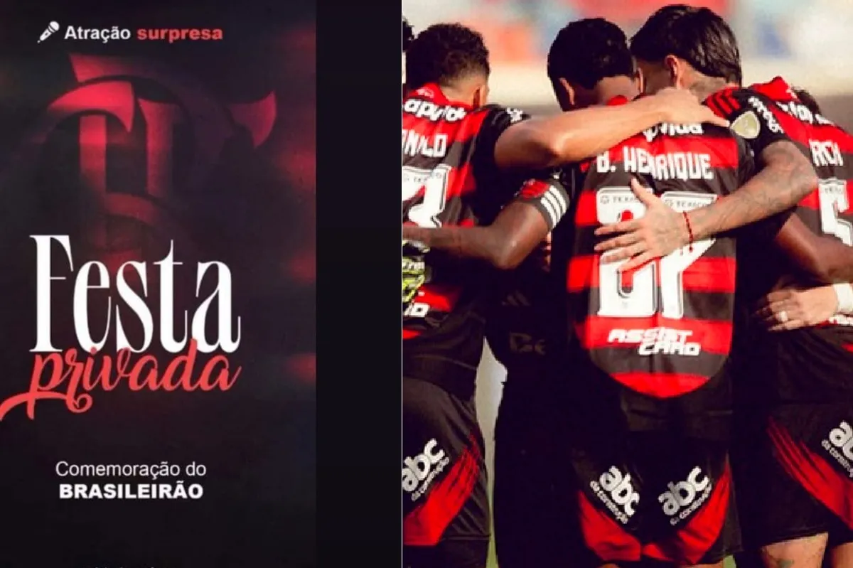 Mas já Jogadores do Flamengo organizam festas de campeões antes de partida acontecer no Maracanã