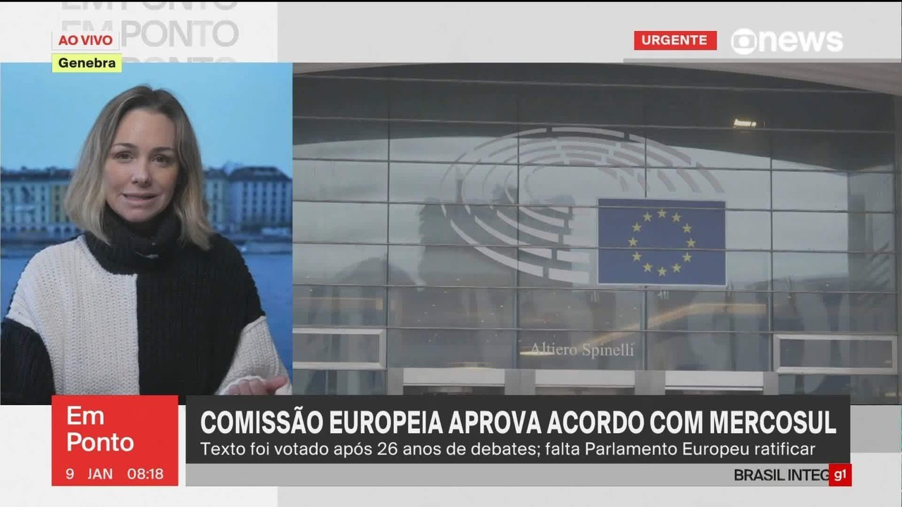 Acordo Mercosul-UE: Lula comemora aprovação pela parte europeia G1