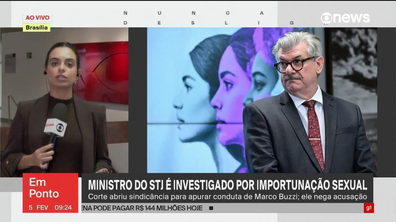 Marco Buzzi: Ministro do STJ é internado após denúncia de assédio G1