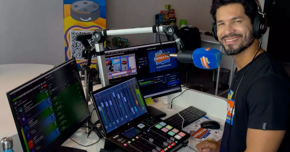 Rádio Mundo Pop inova criando programas apresentados por IA com locutores virtuais