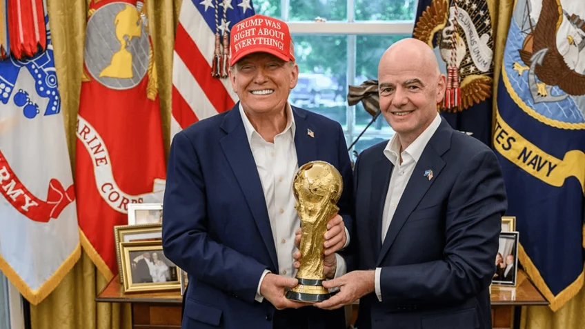 Trump diz não se importar com presença do Irã na Copa do Mundo