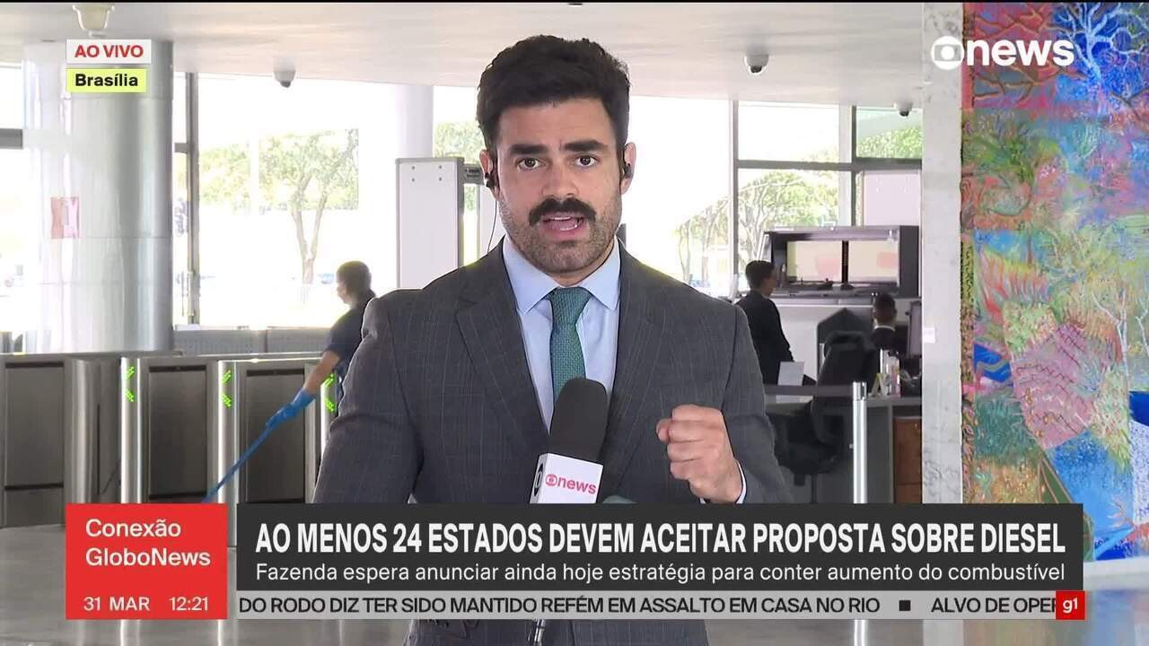 Ministro diz que está próximo de ter unanimidade dos estados em acordo sobre apoio financeiro a importadores do diesel G1
