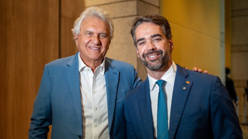Caiado é o pré-candidato com melhor condição moral , diz Leite