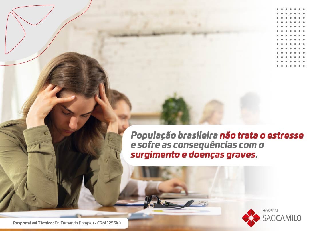 População brasileira não trata o estresse e sofre as ...