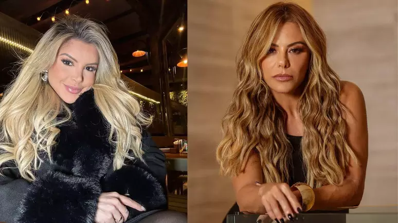 Bailarina de Leonardo vira assunto por semelhança com Poliana Rocha veja