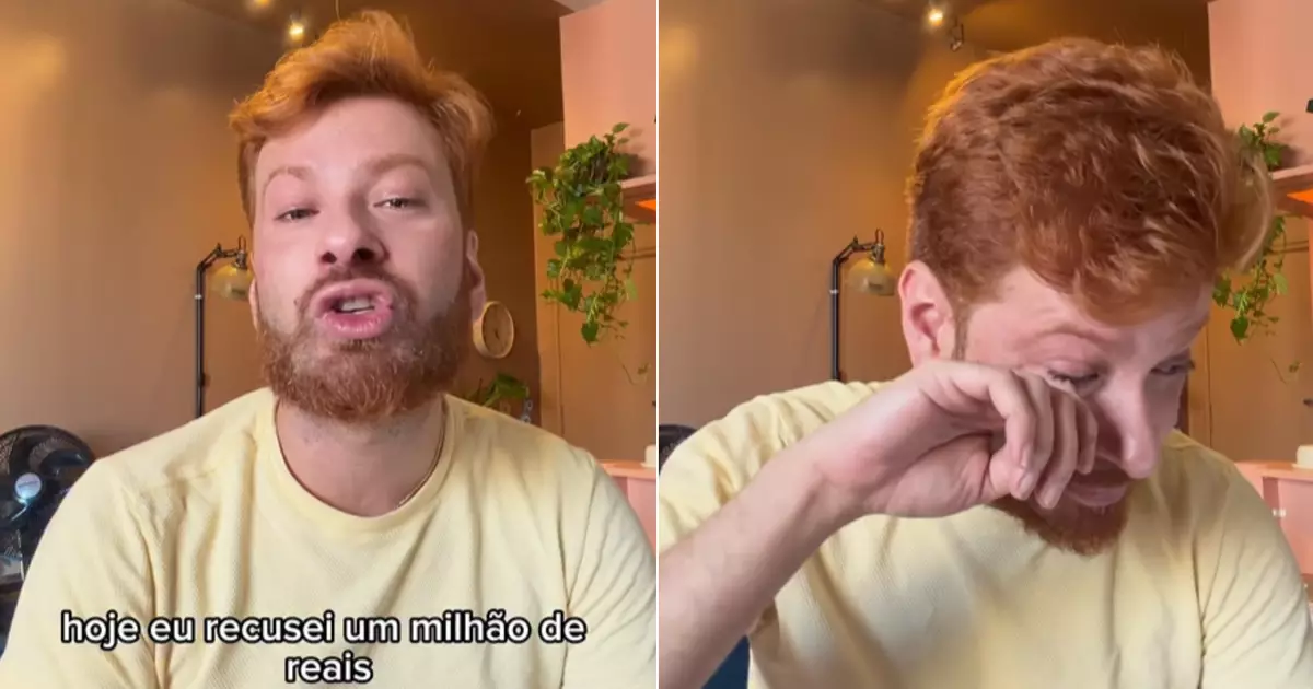 Influenciador de decoração desabafa após recusar R$ 1 milhão para divulgar bets