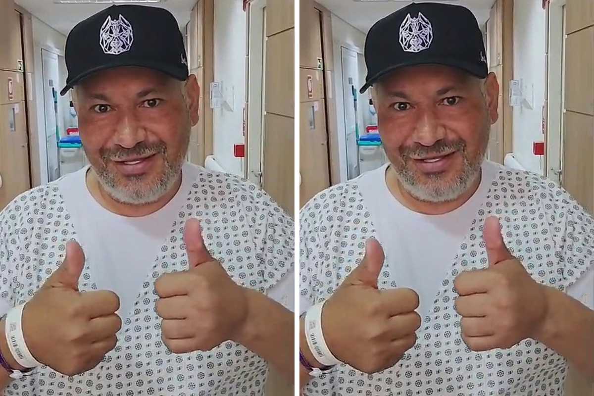 Chrigor recebe alta após internação por hemorragia digestiva 