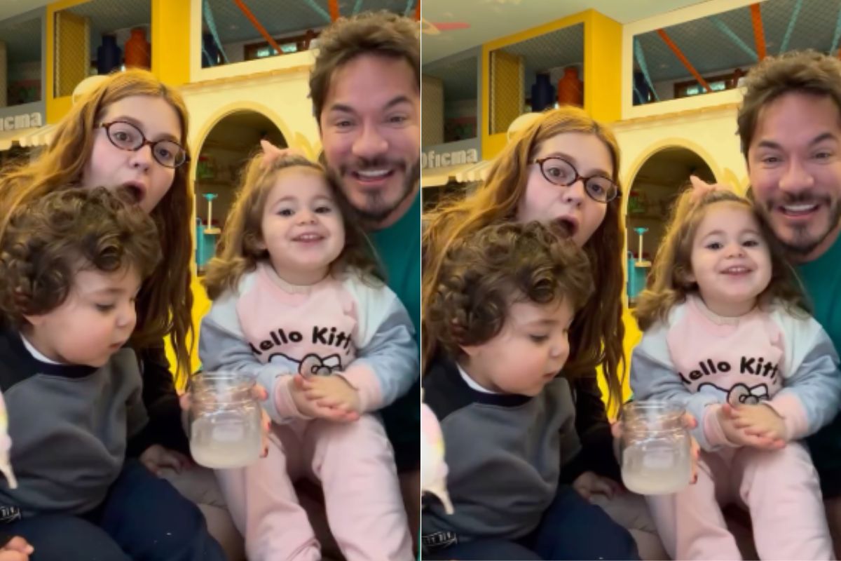 Eliezer rebate crítica após vídeo com Viih Tube e os filhos 