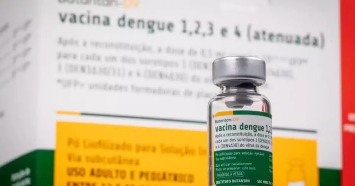 O que levou o governo a suspender a vacina contra a dengue do ...