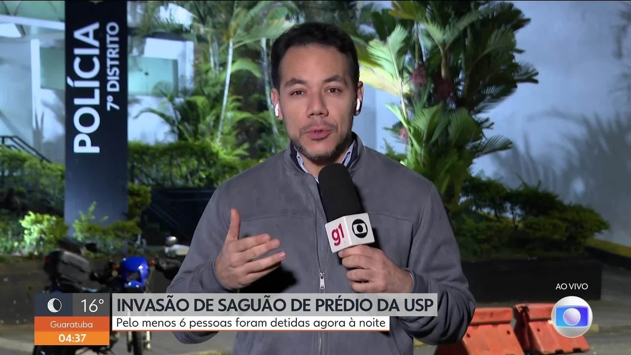 Seis pessoas foram presas após tentarem invadir prédio da USP G1