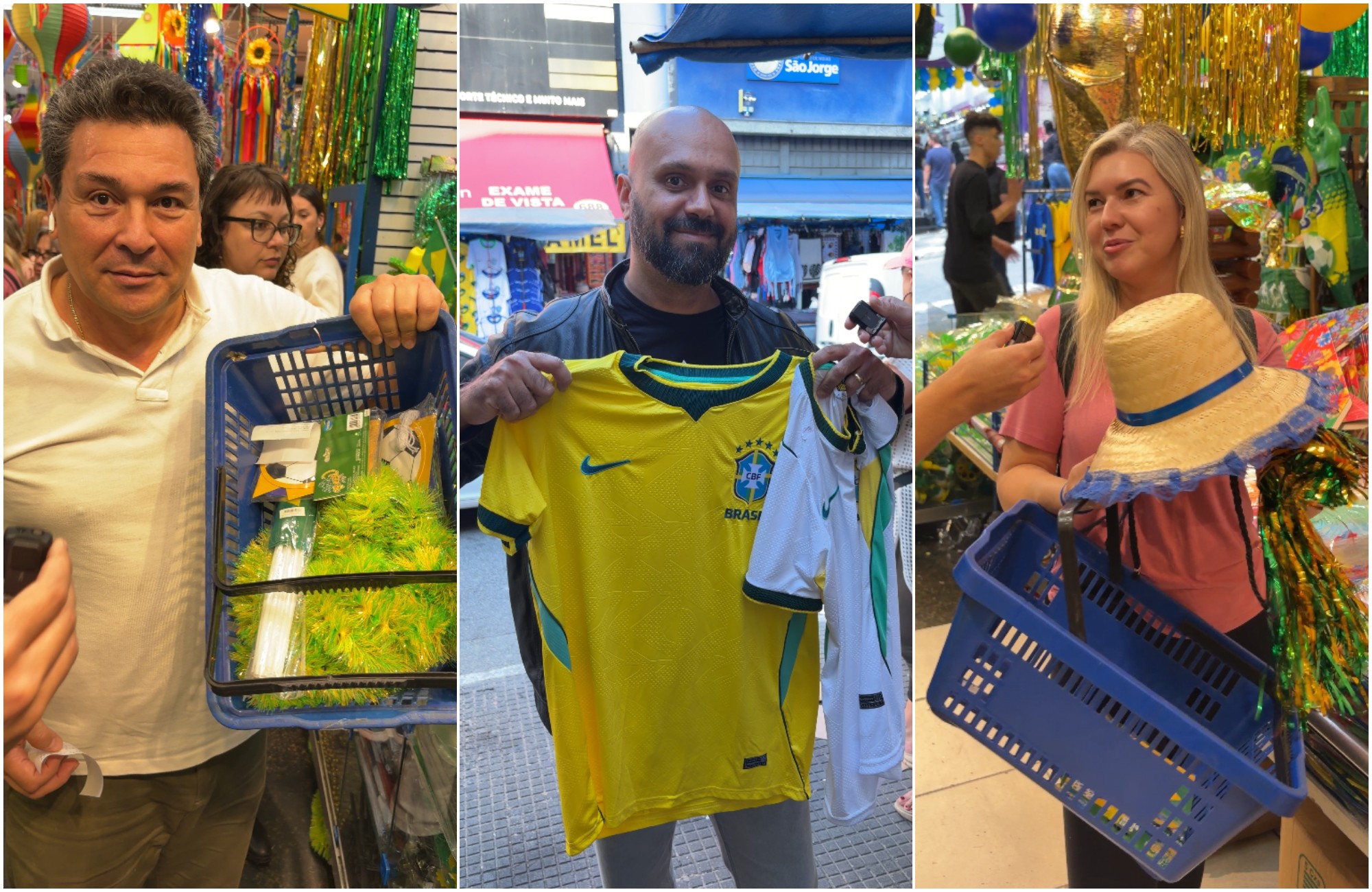 Comércio popular comemora alta nas vendas para a Copa G1