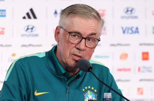 Ancelotti vê ansiedade do Brasil em empate com Marrocos na estreia da Copa abc+