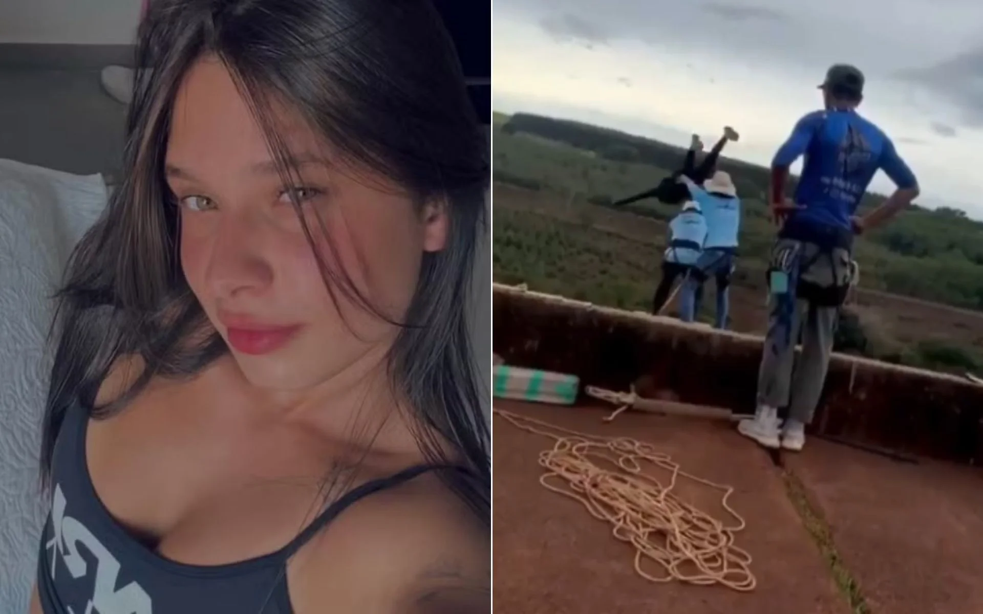 Queda mortal: 3 presos não sabem explicar como jovem foi lançada sem corda de ponte durante rope jumping abc+