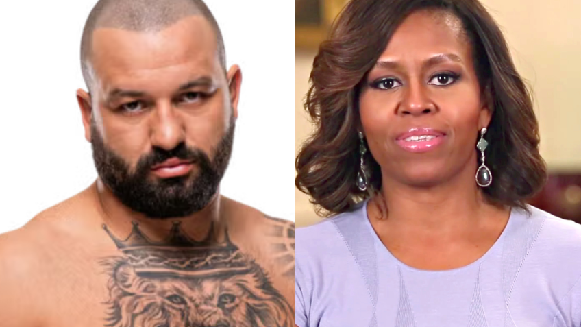 Lutador diz que Michelle Obama é homem após vitória na Casa Branca