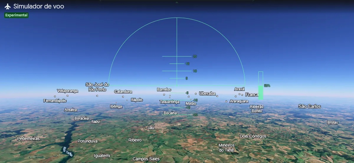 Simulador de voo do Google Earth agora pode ser acessado diretamente no navegador veja como testar