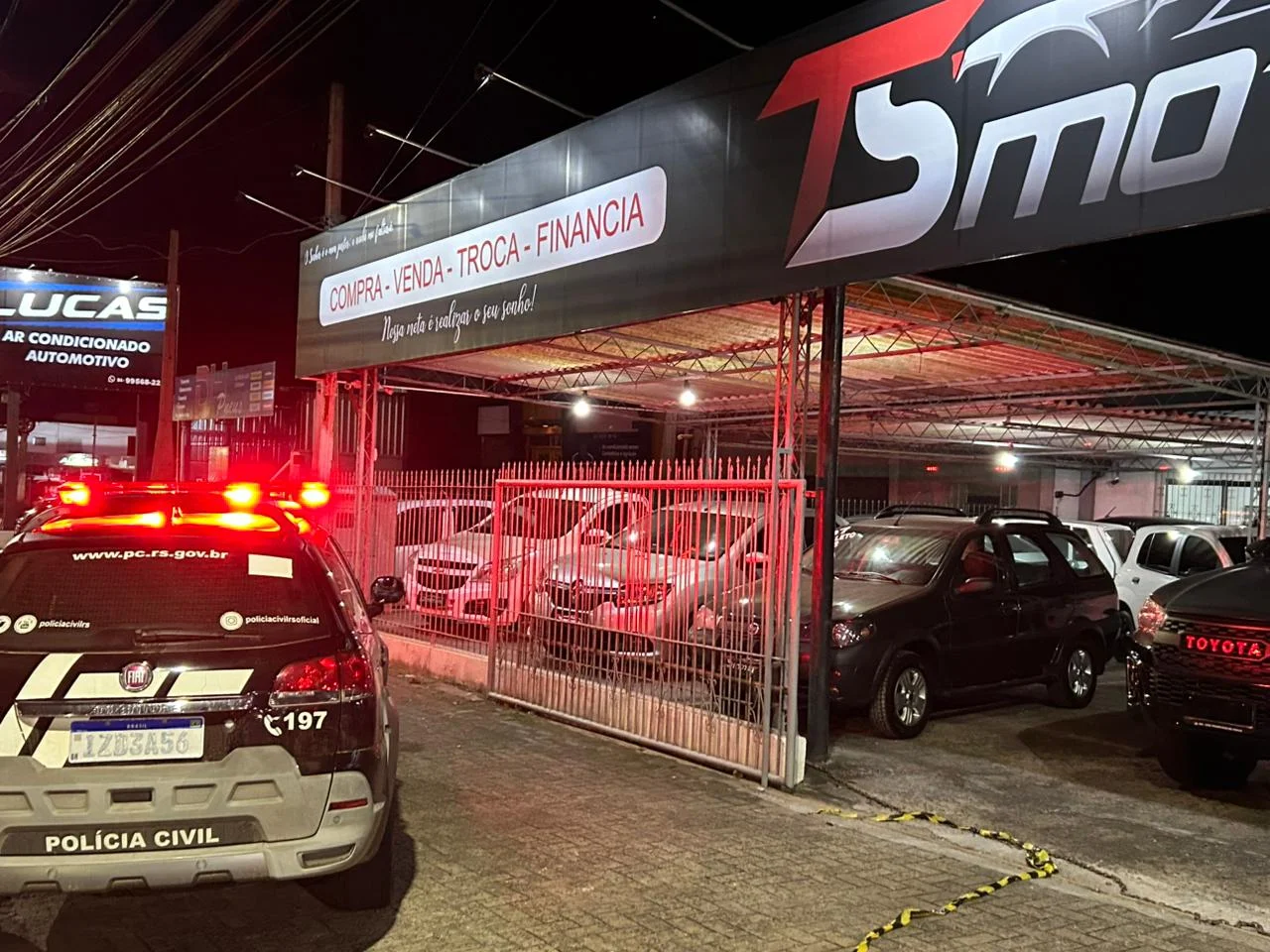 Ataque a tiros: Identificados homens mortos em revenda de carros em Taquara abc+