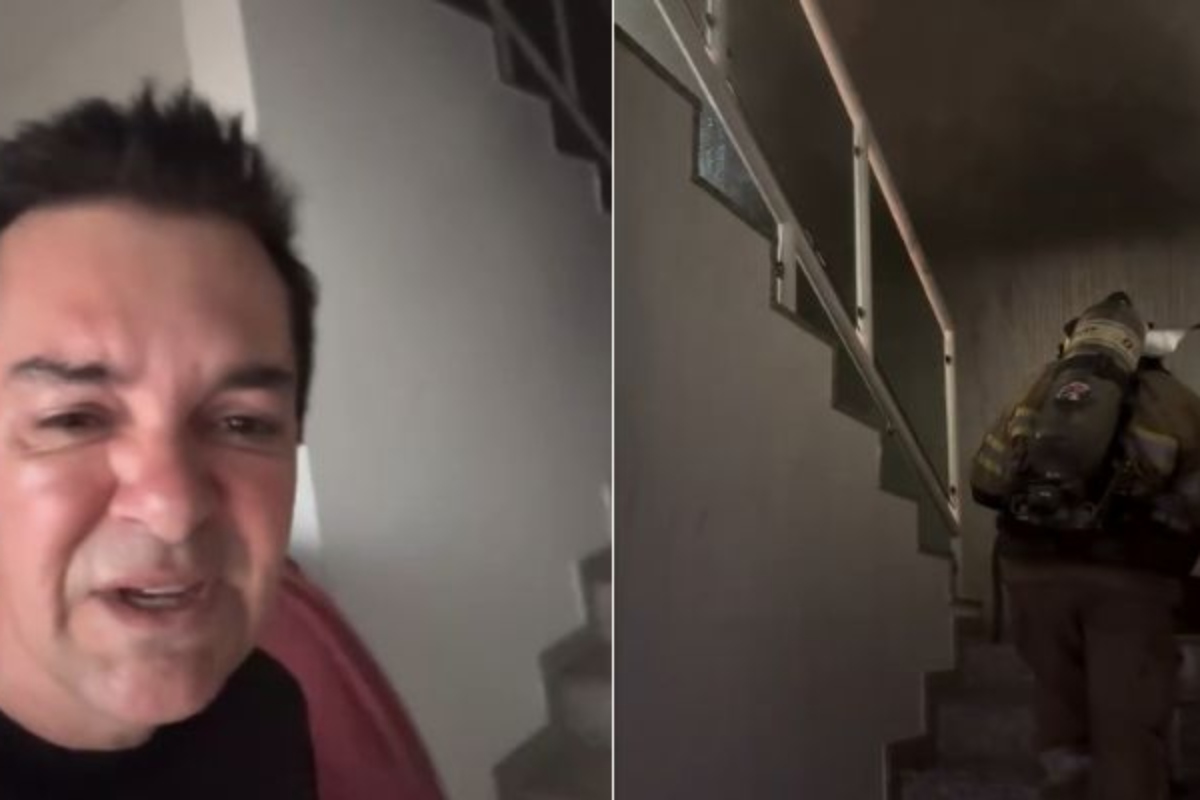 Incêndio atinge a casa do cantor gospel Regis Danese. Vídeo 