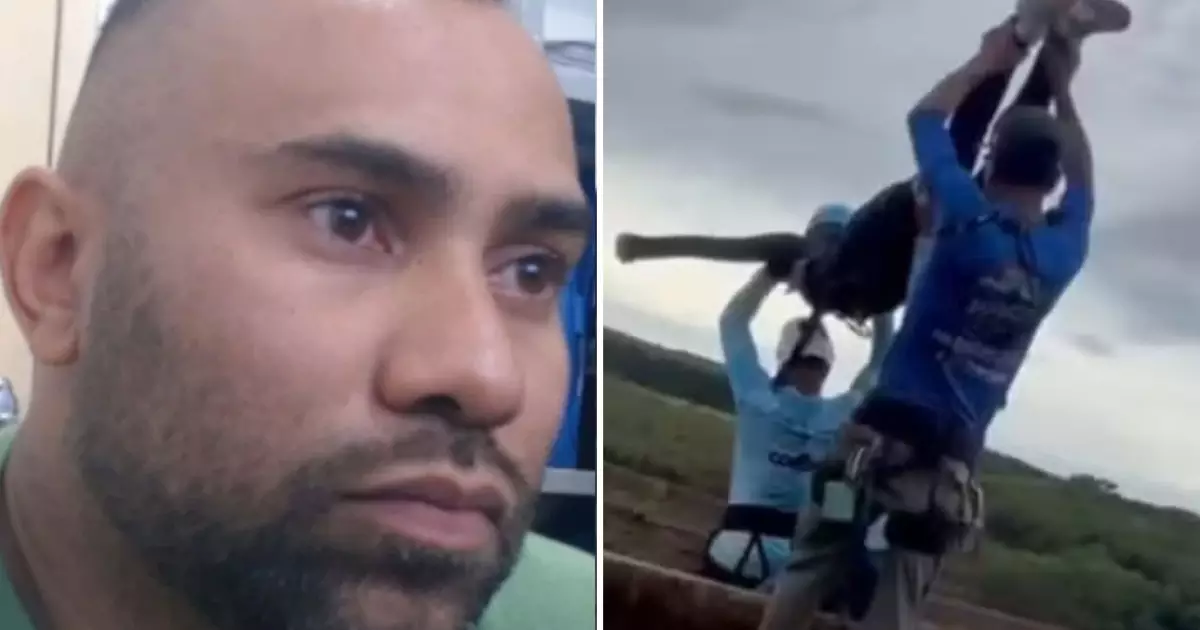 Chocante Instrutor preso revela o que fez após arremessar jovem sem corda da ponte