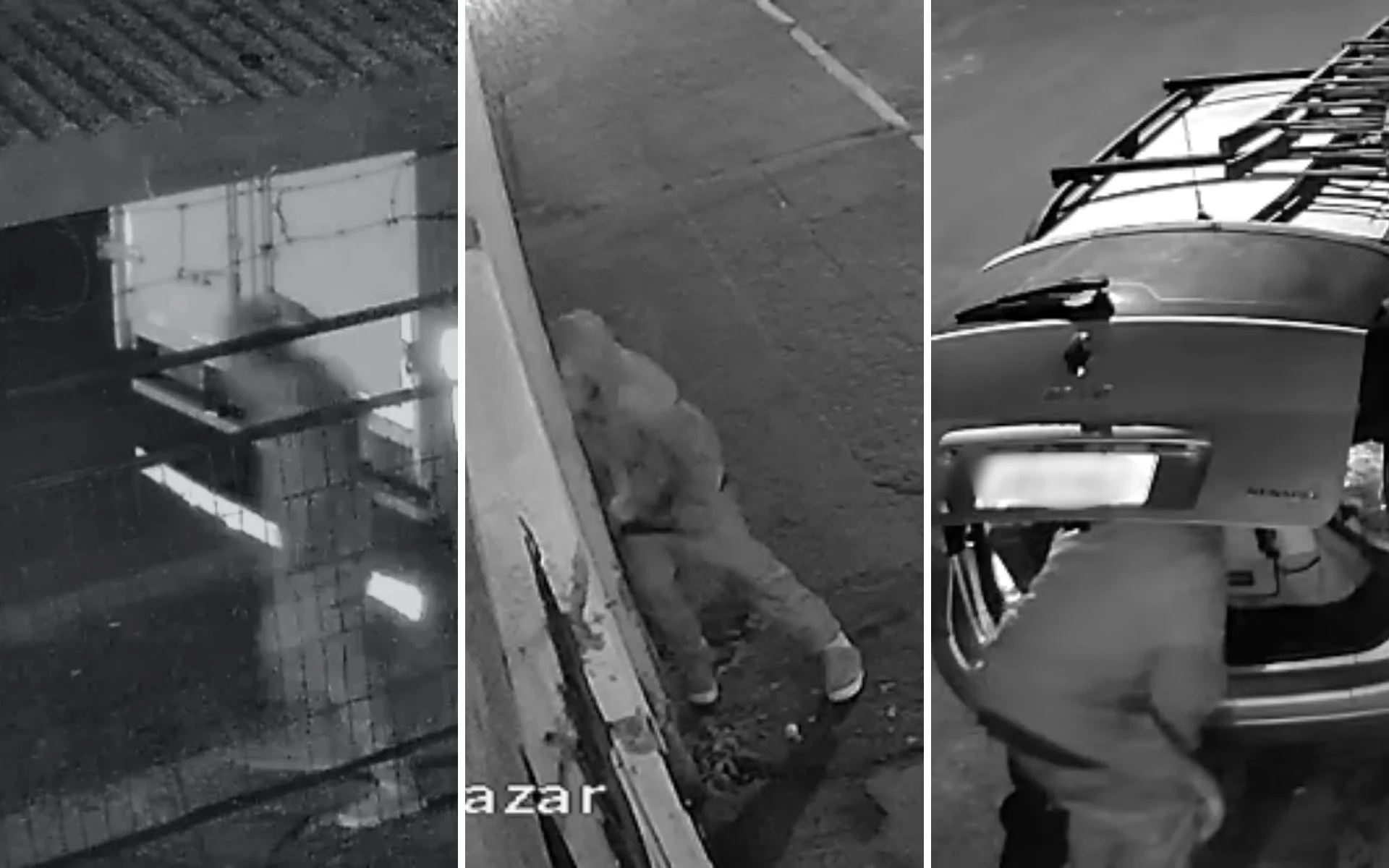 Sensação é de insegurança : Câmeras registram tentativa de arrombamento e furtos no bairro Canudos veja vídeo abc+