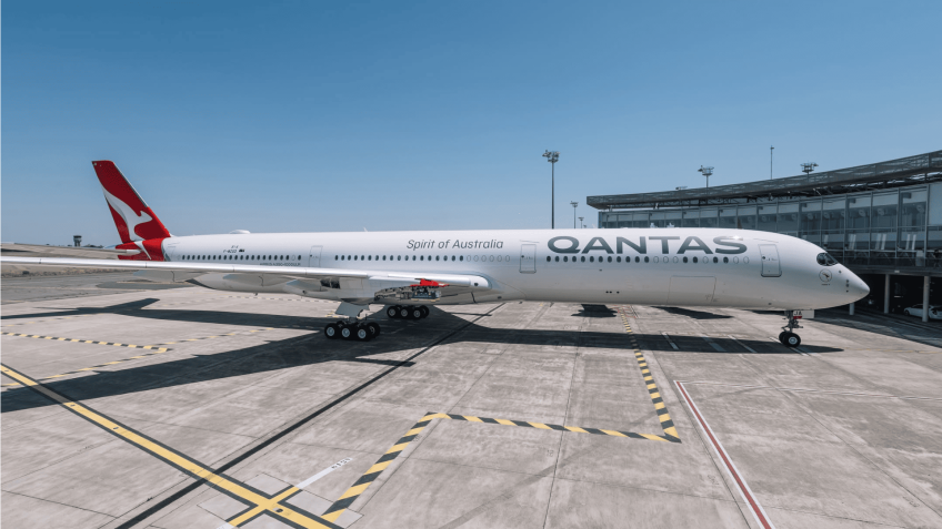 Qantas anuncia voo mais longo do mundo com Airbus A350