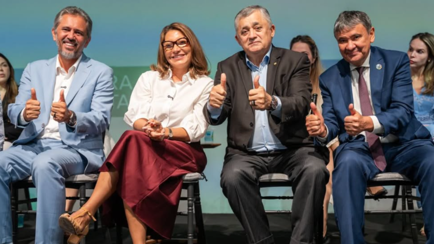 Janja lança Pacto Brasil contra Feminicídio no CE e no RN