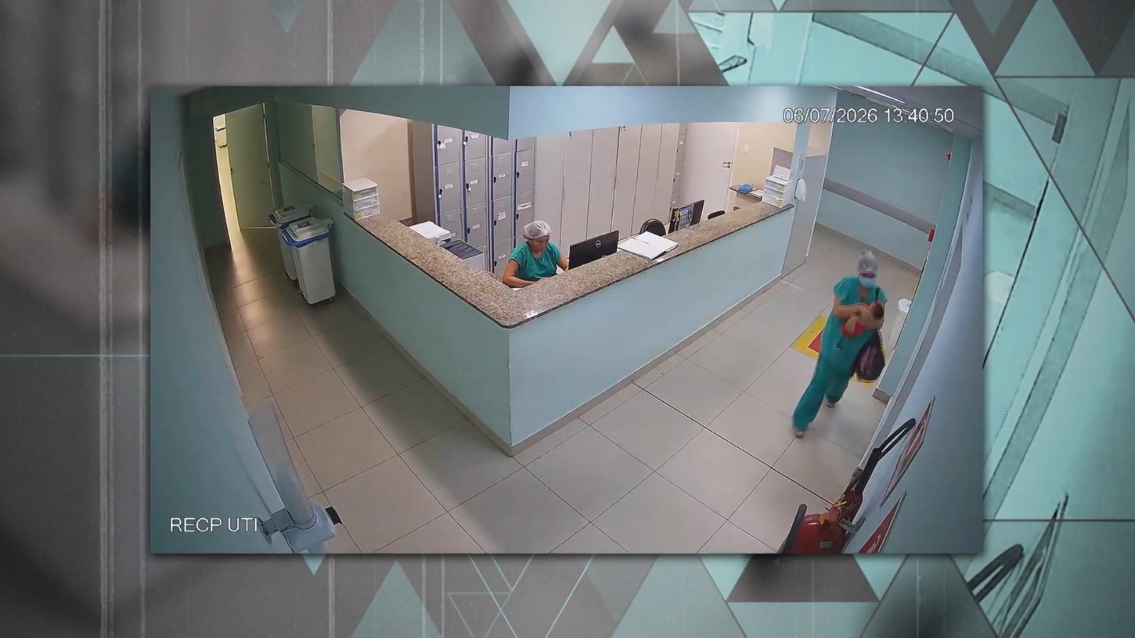 Técnica de enfermagem é presa após tentar levar recém-nascida em bolsa G1