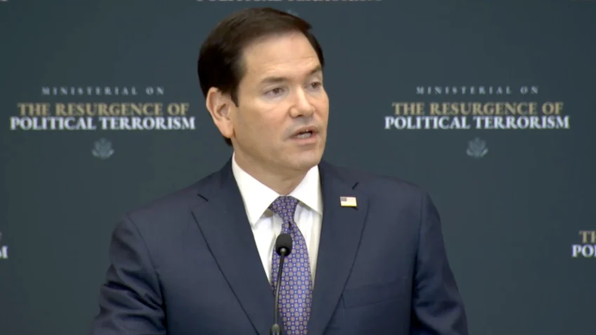 Rubio diz que terrorismo é fruto da esquerda radical