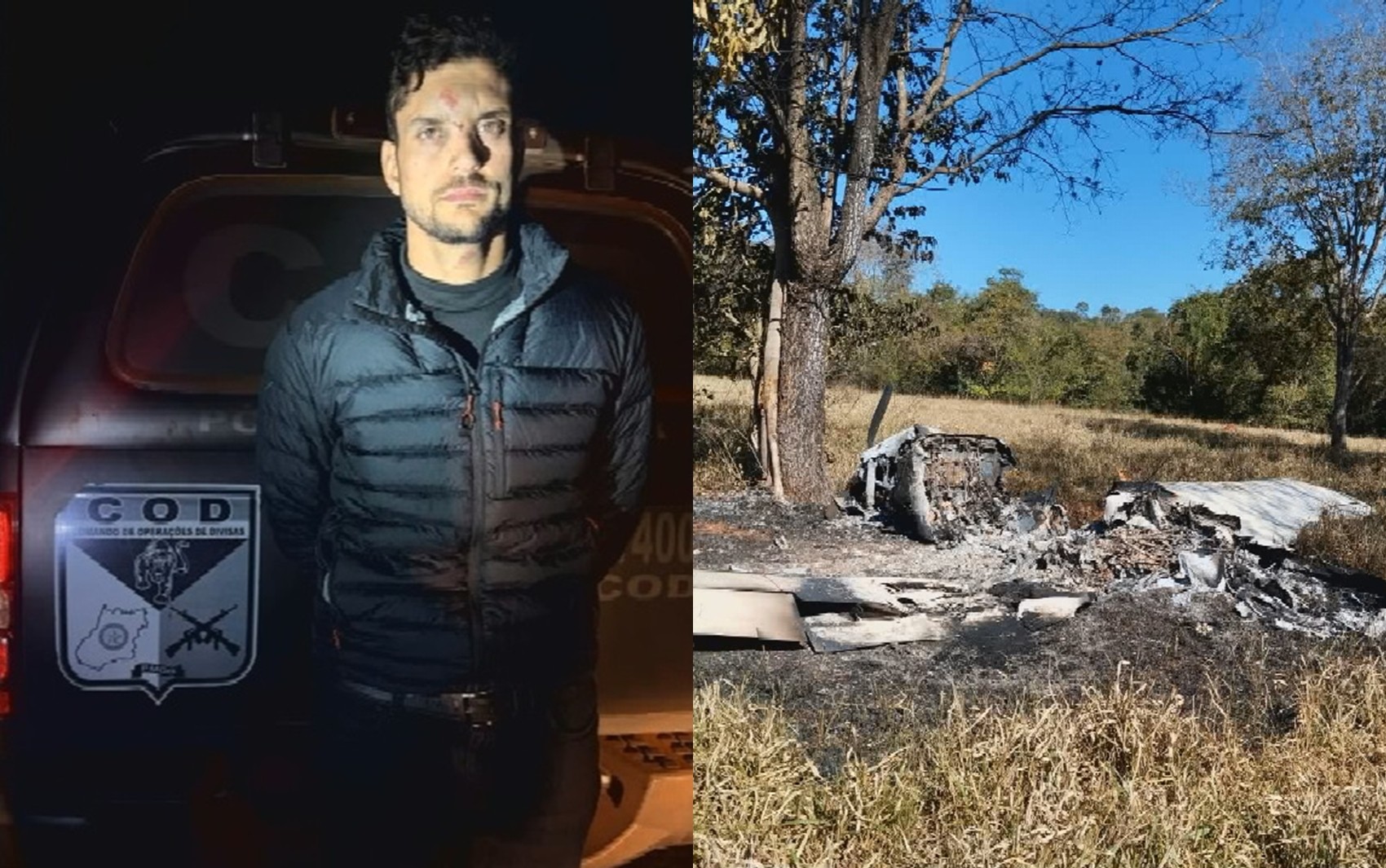 Piloto pôs fogo em avião que transportou cocaína para destruir provas G1