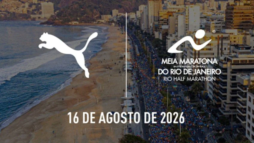 Puma será a marca esportiva oficial da Meia Maratona do Rio 2026