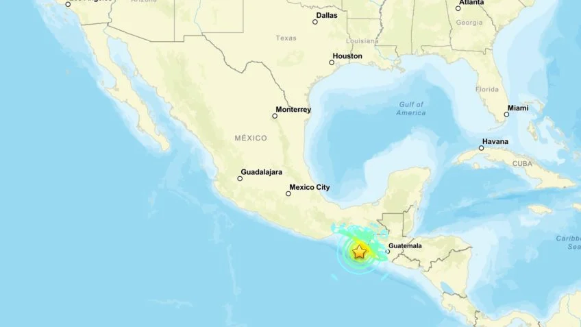 Terremoto de 7,3 na costa do México gera alerta de tsunami
