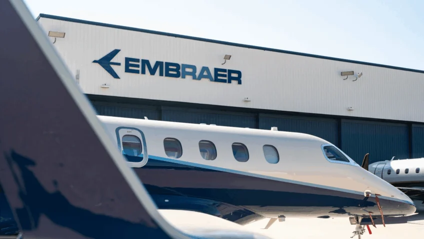 Embraer estima demanda por 8.500 novos jatos até 2045