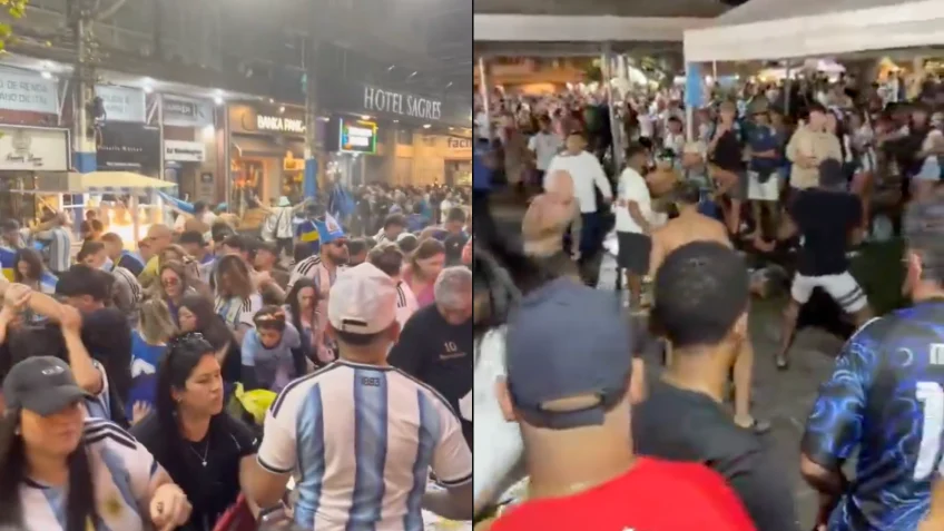 Confrontos após derrota da Argentina na final da Copa deixam feridos