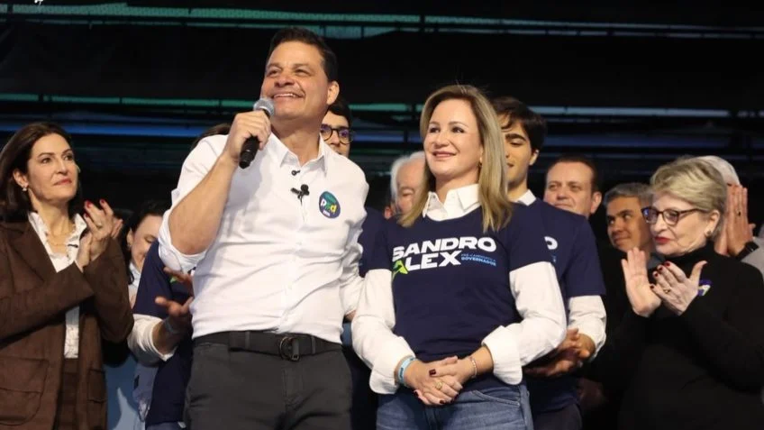 PSD oficializa candidatura de Sandro Alex ao governo do Paraná