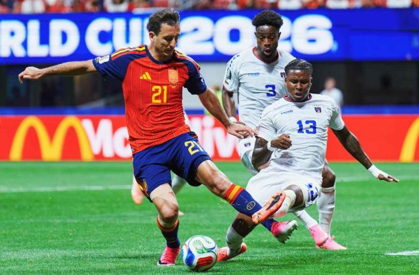 Vozinha fecha o gol, e Espanha fica no empate com Cabo Verde na Copa do Mundo abc+