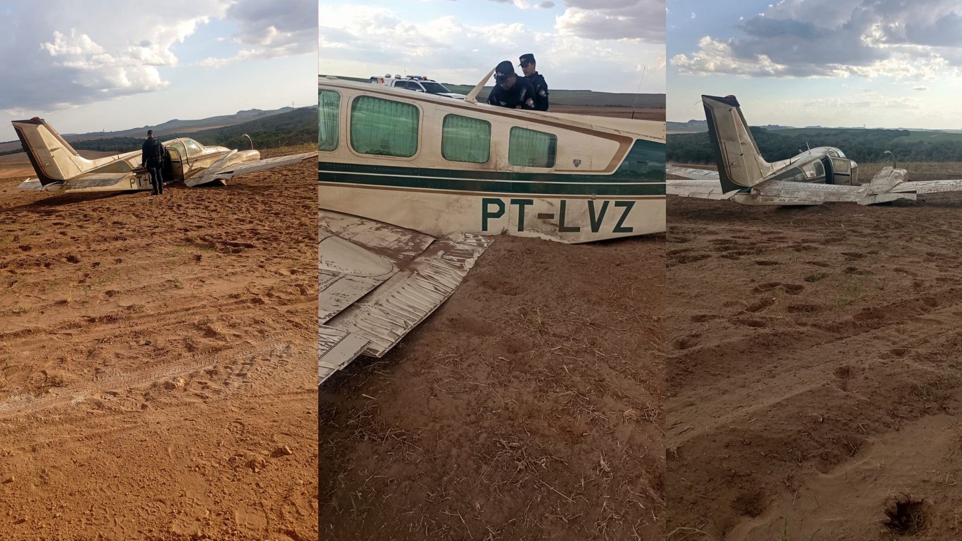 VÍDEO: avião faz pouso forçado em fazenda às margens da BR-364 em MT G1