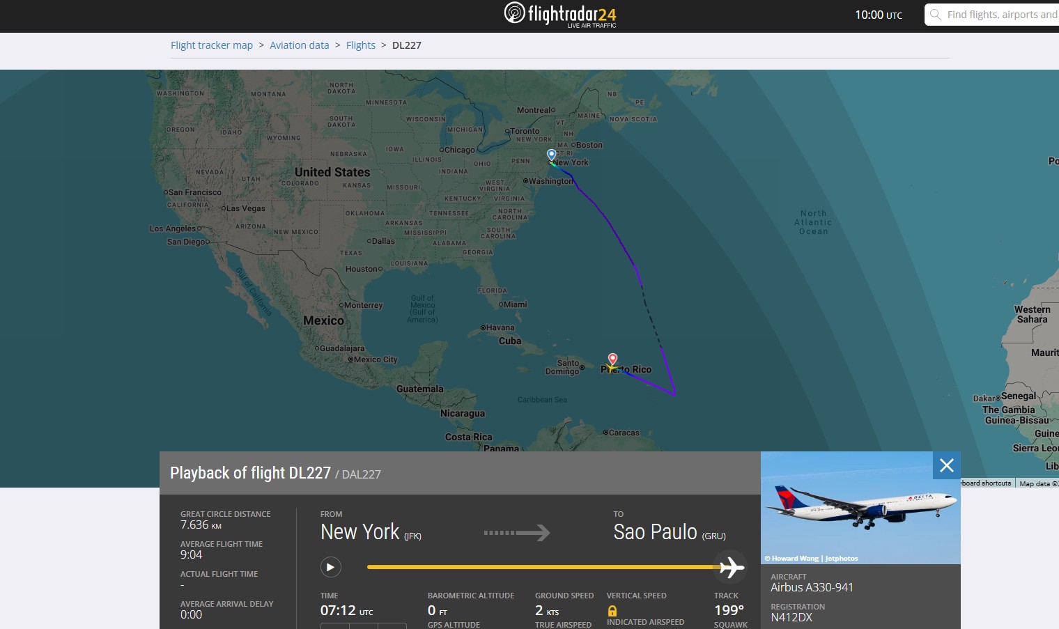 Voo da Delta com destino a Guarulhos desvia rota para Porto Rico G1