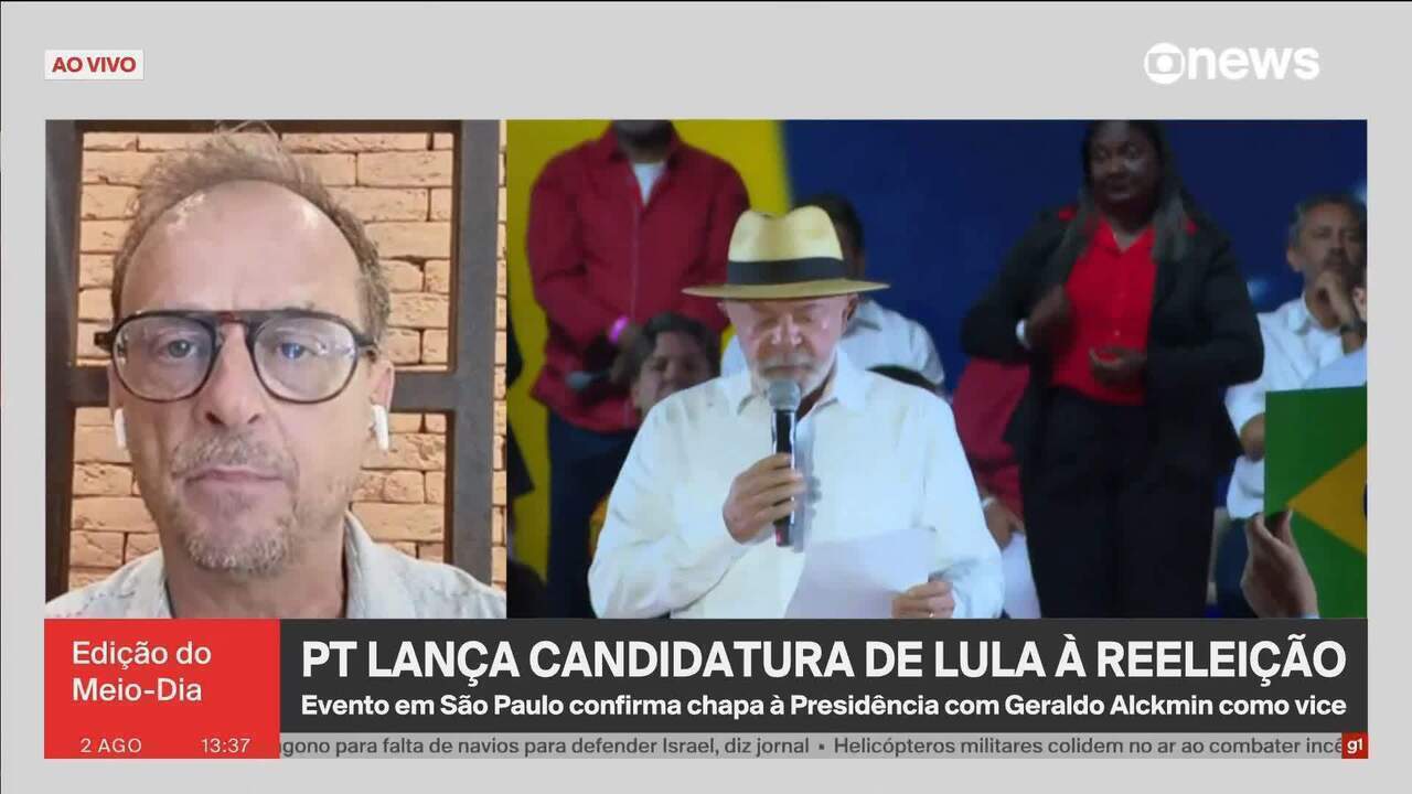 Vídeo: Octávio Guedes analisa discurso Lula: Aceno para as mulheres, idosos, militares e religiosos, especialmente evangélicos Globo News Jornal Globonews G1
