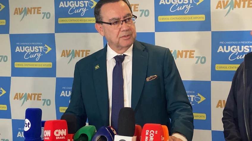 Avante lança candidatura de Augusto Cury à Presidência