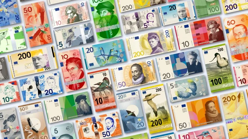 BCE lança consulta para definir desenho de notas de euro