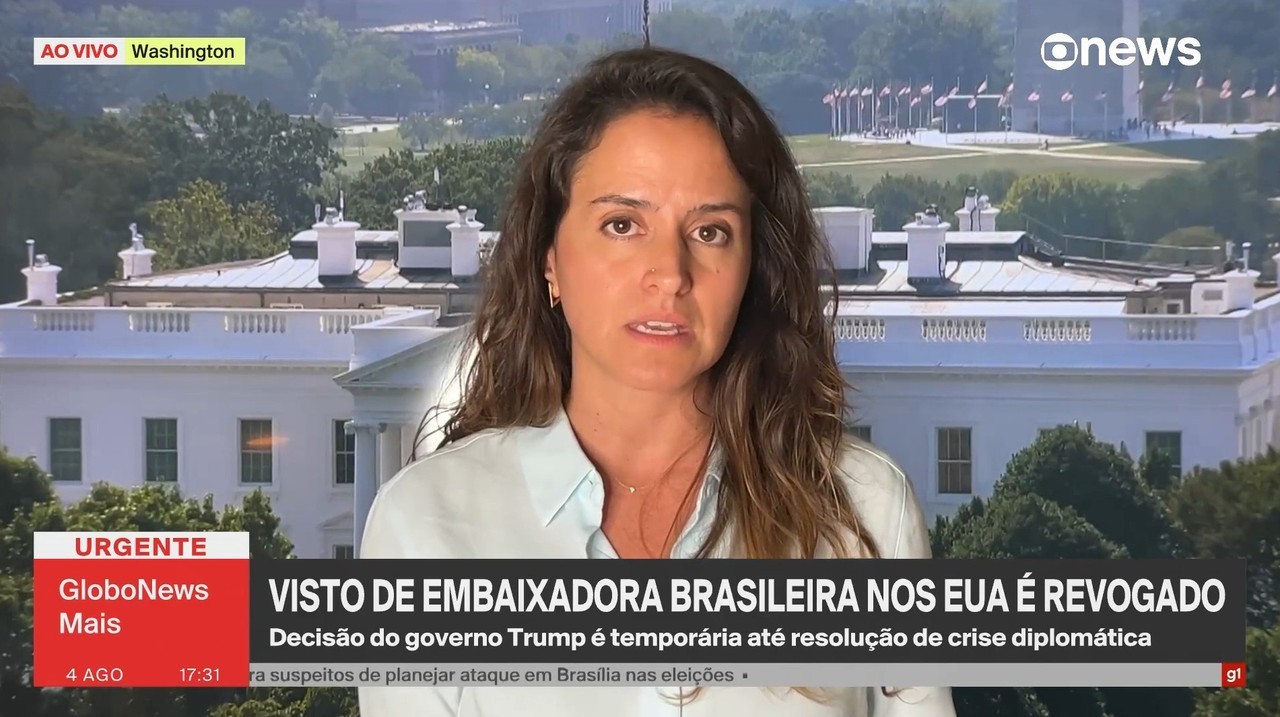 Como imprensa internacional noticiou revogação do visto de embaixadora do Brasil e aumento da tensão com os EUA G1