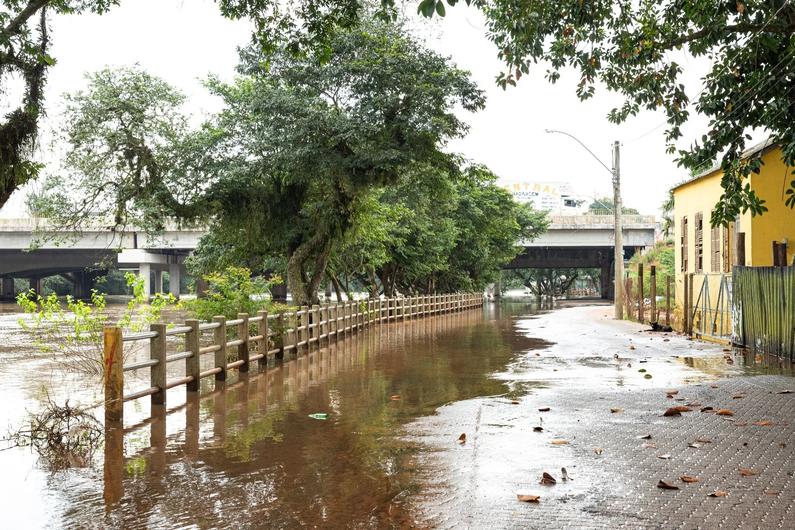 Após mais de dez dias, Rio dos Sinos volta a ficar abaixo da cota de inundação abc+