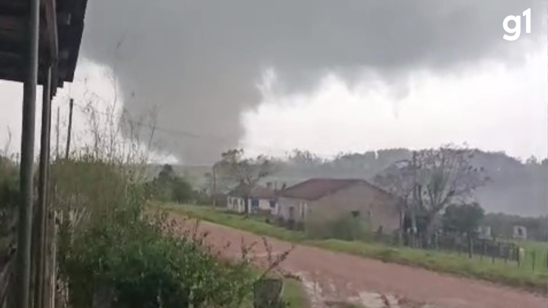 Pela segunda semana seguida, tornado atinge o Rio Grande do Sul G1
