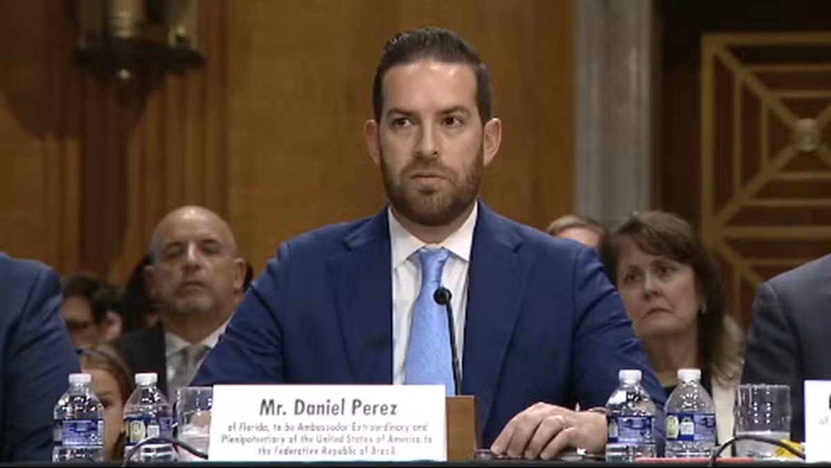 Daniel Perez é aprovado pelo Senado dos EUA para embaixada no Brasil G1