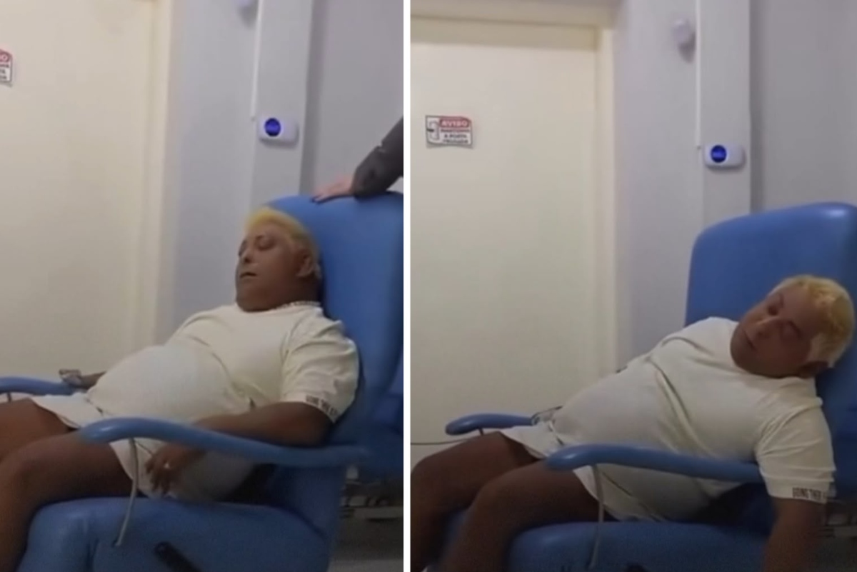 Patixa Teló passa mal e desmaia ao descobrir diagnóstico