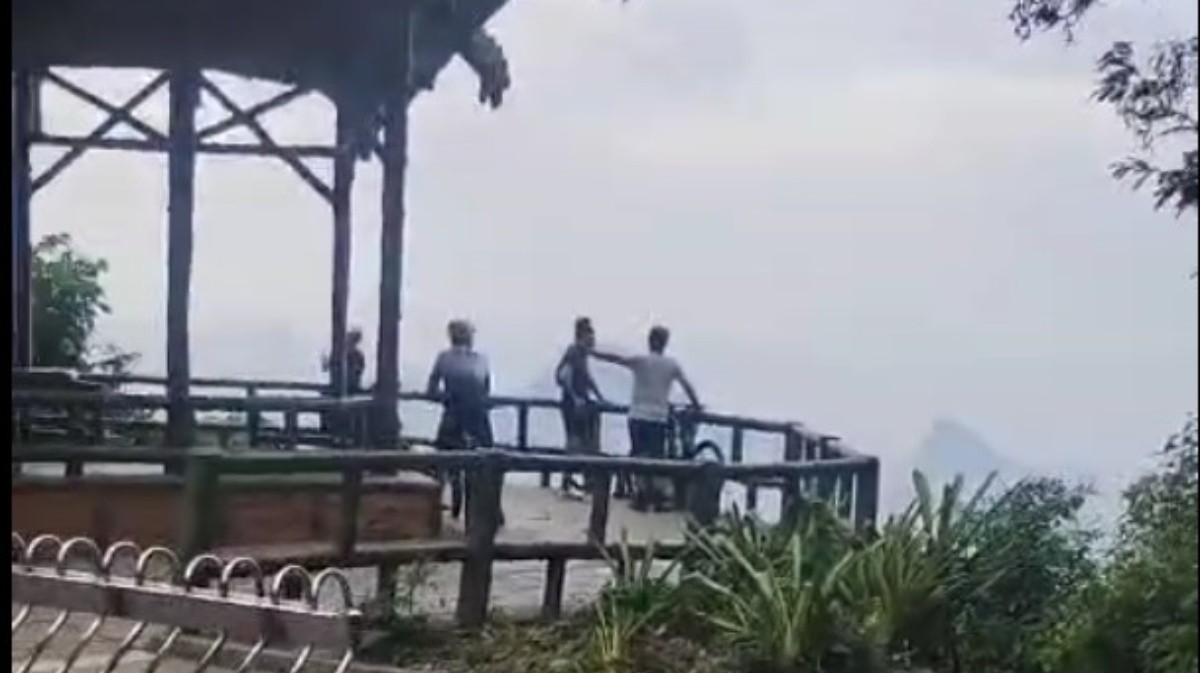 Vídeo registra momentos antes da queda de helicóptero na Vista Chinesa G1