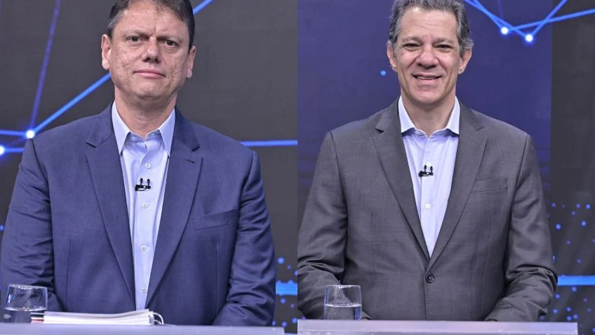 Leia e assista às considerações finais de Tarcísio e Haddad na “Band”